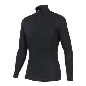   Merino Wool LS Base Layer Zip Neck   Cycling