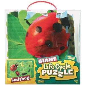  Giant Life Cycle Puzzle 24 Pieces 20X30 Ladybug (7448 