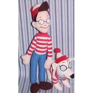  Wheres WALDO & WOOF Dog Plush Set RARE 