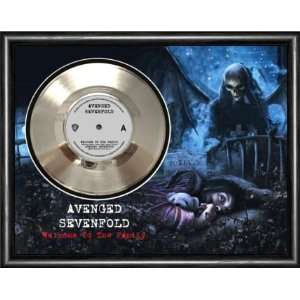  Avenged Sevenfold Welcome To The Family Framed Silver 