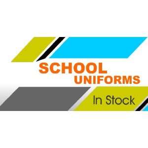    3x6 Vinyl Banner   School Uniforms In Stock 