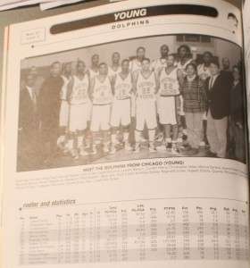 98 Illinois IHSA AA Basketball Tournament Program Dwayne Wade Miami 