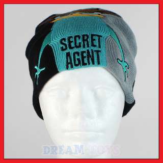 Disney Phineas and Ferb Secret Agent Beanie Hat and Glove Set   Perry 