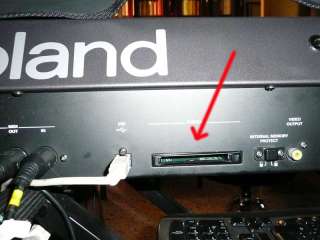   Roland G70 G 70 adapter + styles + midi songs + UPG pcmcia srx  