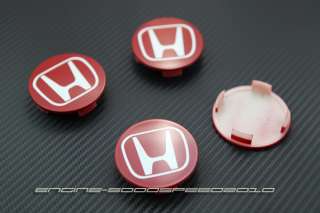   RED H STYLE For Honda CRV ACURA ACCORD CIVIC S200 TYPE R 68MM  