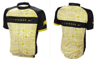 Nike 2012 Livestrong Jersey black/ yellow /NWT/ M SIZE  