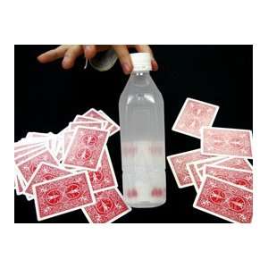   Card in Bottle w/ DVD Maya Issey magician magic trick 