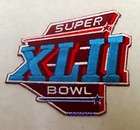 Super Bowl Superbowl 42 XLII Patch New York Giants vs New England 