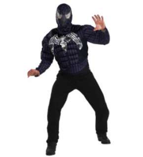 Spider Man Venom Value Muscle   Adult Costume 42 46  