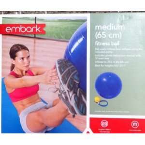  Embark Medium Fitness Ball 65 cm in Blue Health 