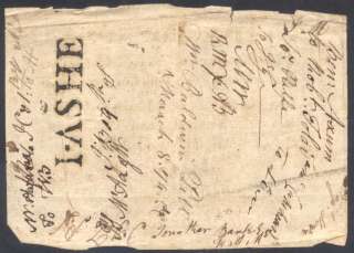 NORTH CAROLINA COLONIAL CURRENCY RARE FIVE POUND NOTE  