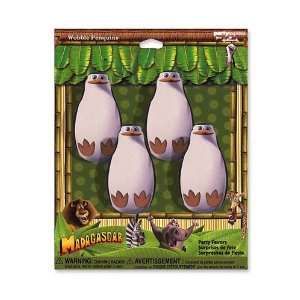  Madagascar Wobbling Peguins Toys & Games