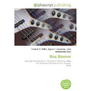  Boz Boorer (9786133987401) Books