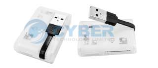White 46 in1 USB M2 SD MMC T Flash Card Reader Writer  