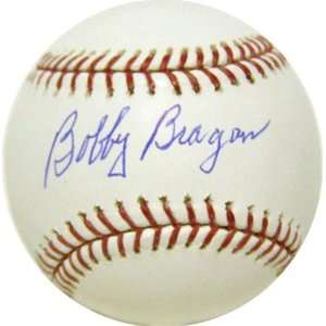  Bobby Bragan Autographed Baseball   Official   Autographed 