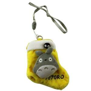  Yellow Totoro Plush Coin Purse   Mini Size Totoro Plush 