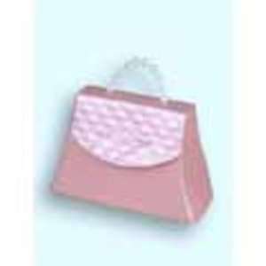 Satin Pink Grace Kelly Mini Purse Favor Boxes Case Pack 24  