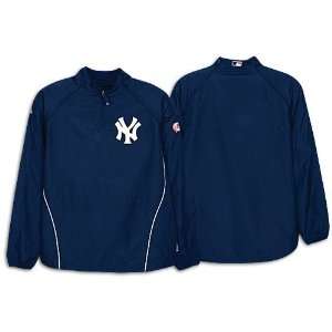  Yankees Majestic Cool Base Large Gamer Jacket   Mens 