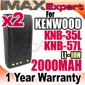 KNB 55L KNB 57L Battery for KENWOOD TK 2360 TK 3360