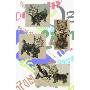 Sheet of 21 Personalised Glossy Stickers or Labels Wizard of Oz Toto 1
