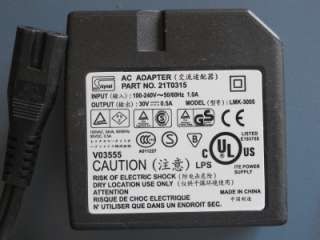 OEM LEXMARK AC ADAPTER X1180 X1185 Z511 Z513 Z640 X1190 X1290 X1250 