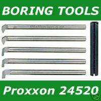 PROXXON 24520 5 pcs HSS BORING TOOLS SET LATHE PD230/E  