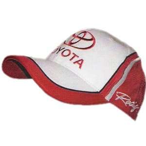  TOYOTA WITH BUG FULL MESH RED WHITE HAT