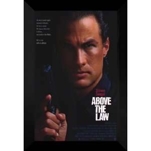  Above The Law 27x40 FRAMED Movie Poster   Style A 1988 