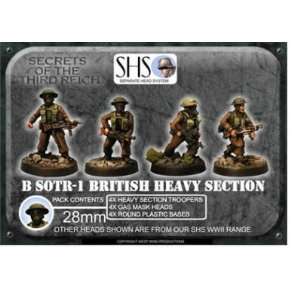   the 3rd Reich British Heavy Assault Bren Section I (4) Toys & Games