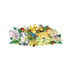  Zootles Jungle Animals Wall Applique
