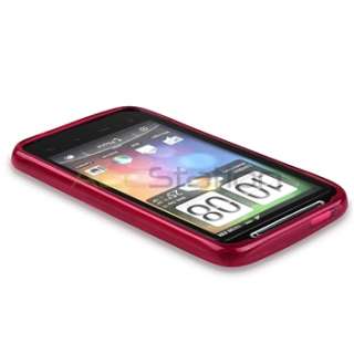   Case Cover+Clear Screen Protector For HTC Inspire 4G Desire HD  