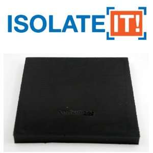  Isolate It Sorbothane Vibration Isolation Square Pad 50 