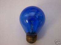 General Electric Mazda Light Bulb Blue Glass 25W N 1/1  