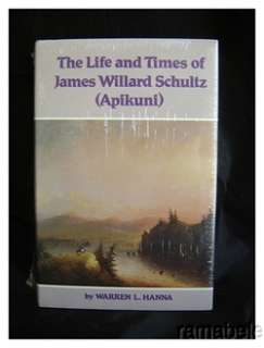 Schultz Apikuni Indians Blackfoot Montana 1986 Book  