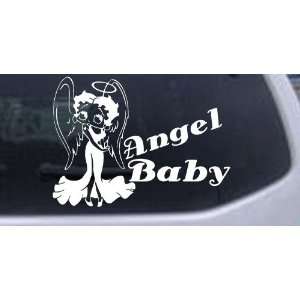 Betty Boop Angel Baby Cartoons Car Window Wall Laptop Decal Sticker 