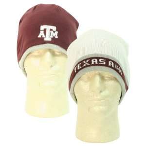  Texas A&M Aggies Reversible Winter Knit Hat   Maroon 