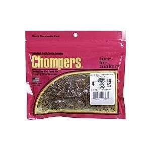  CHOMPERS 4^ DBL TAIL CLR BRON