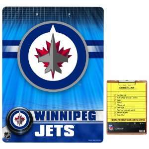  NHL Winnipeg Jets Clip Board