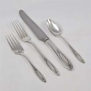 Adam by Community, Silverplate 4 PC Setting, Dinner Size, French Blade 