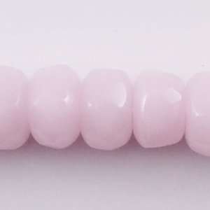  Fire Polished Gemstone Donut 3 X 5mm Soft Pink Opal Arts 