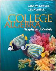   Graphs & Models, (0077230604), John Coburn, Textbooks   