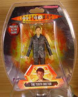 Doctor Dr Who David Tennant 10th scarred Figure MOC  