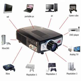   LCD Projector WII PS3 DVD XBOX36 TV video 2xHDMI US SHIP  