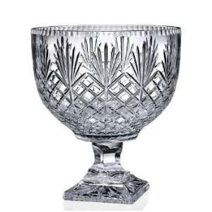  10 Crystal Savannah Centerpiece Bowl on Pedestal by 