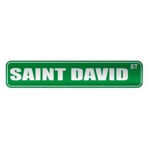   SAINT DAVID ST  STREET SIGN CITY SAINT VINCENT AND THE 
