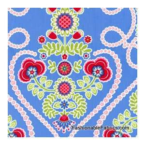  Ooh La La Coeur de Fleurs in blue by Pillow and Maxfield 