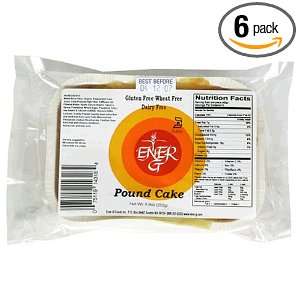 Ener G Foods Pound Cake, 9.5 Ounce Packages (Pack of 6)  