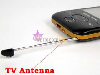 Mobile Digital TV cell phone D998 Dual Sim Unlocked  MP4 FM Java 