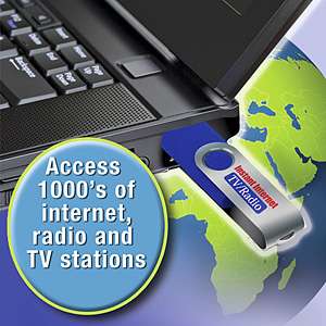 Instant Internet USB Worldwide TV & Radio New  