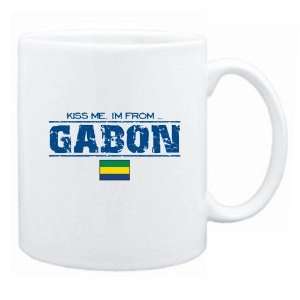    New  Kiss Me , I Am From Gabon  Mug Country